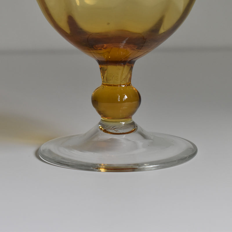 Vintage Hand-blown Glass Vase