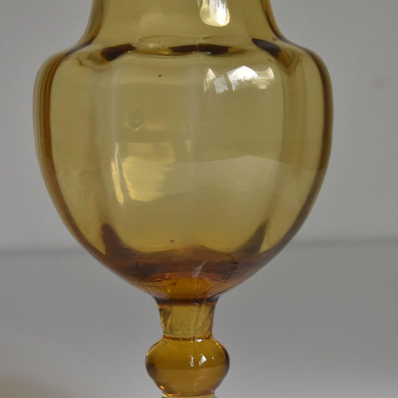 Vintage Hand-blown Glass Vase