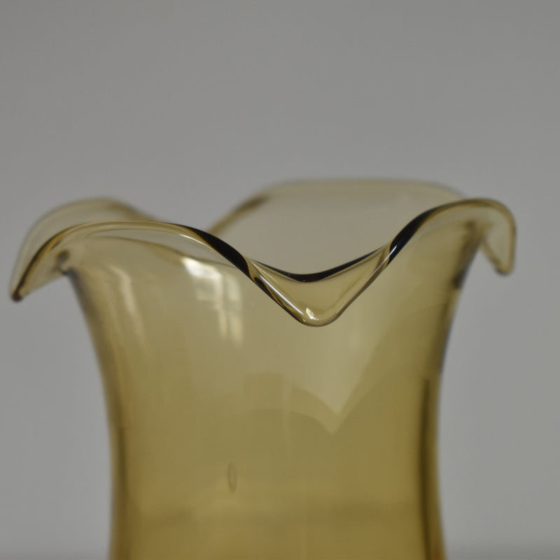 Vintage Hand-blown Glass Vase