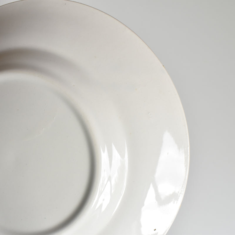 Vintage Dessert Plate Digoin & Sarreguemines La Chasse N3