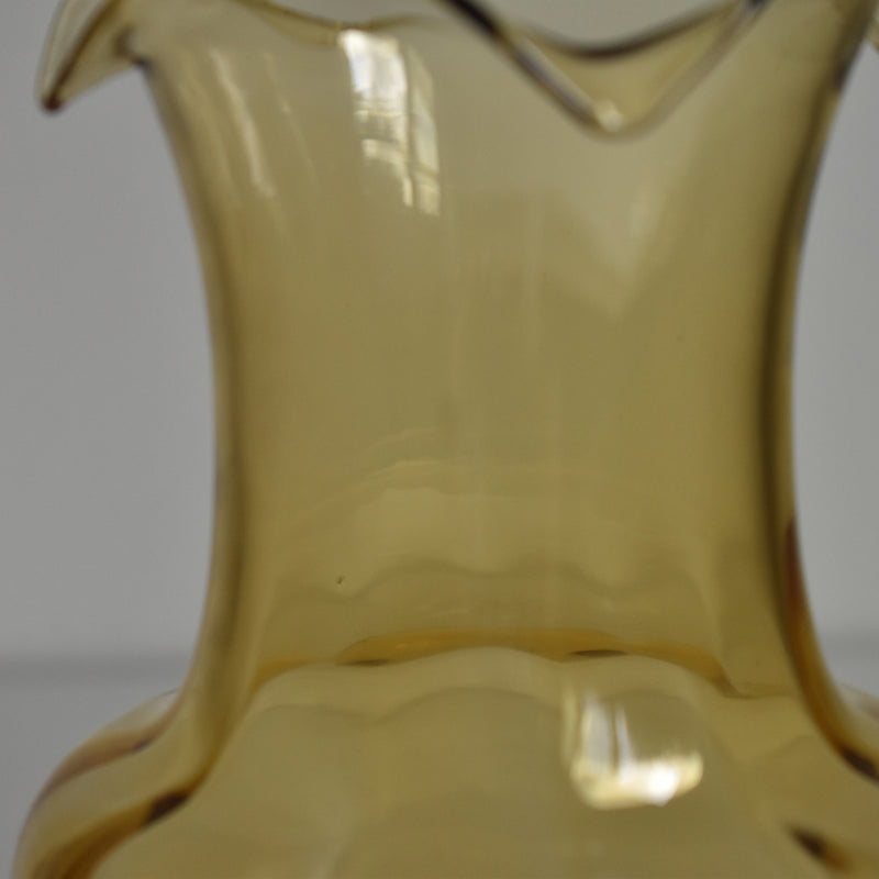 Vintage Hand-blown Glass Vase