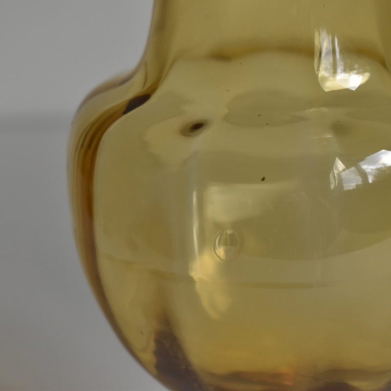 Vintage Hand-blown Glass Vase