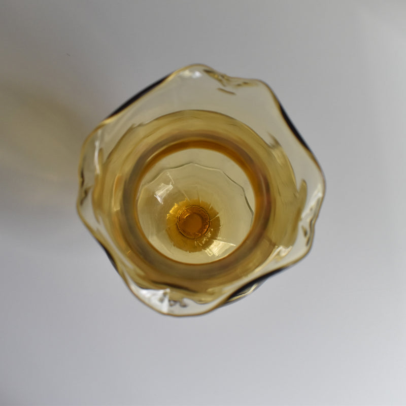 Vintage Hand-blown Glass Vase