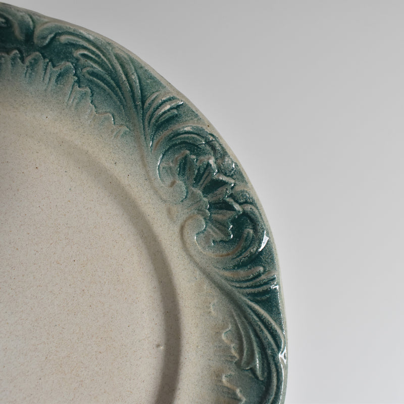 Antique dessert plate DIGOIN B
