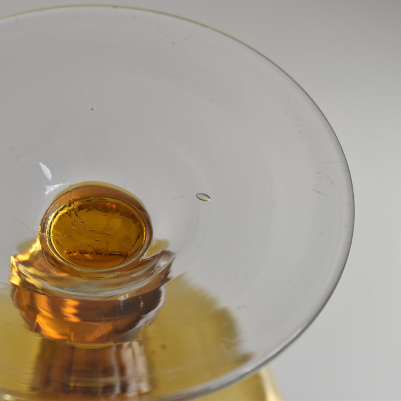Vintage Hand-blown Glass Vase