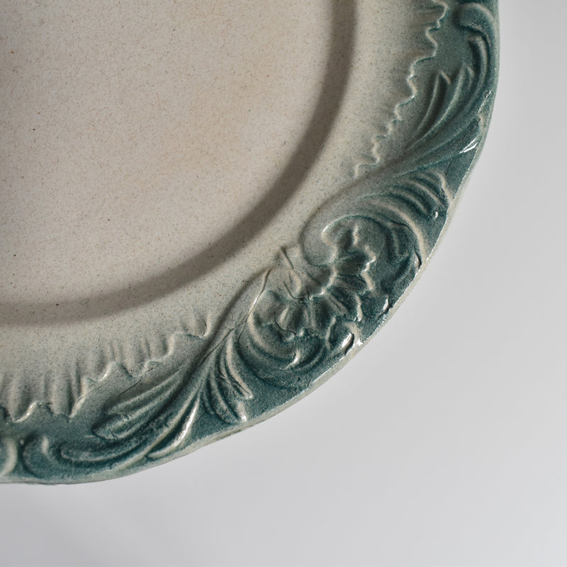 Antique dessert plate DIGOIN B