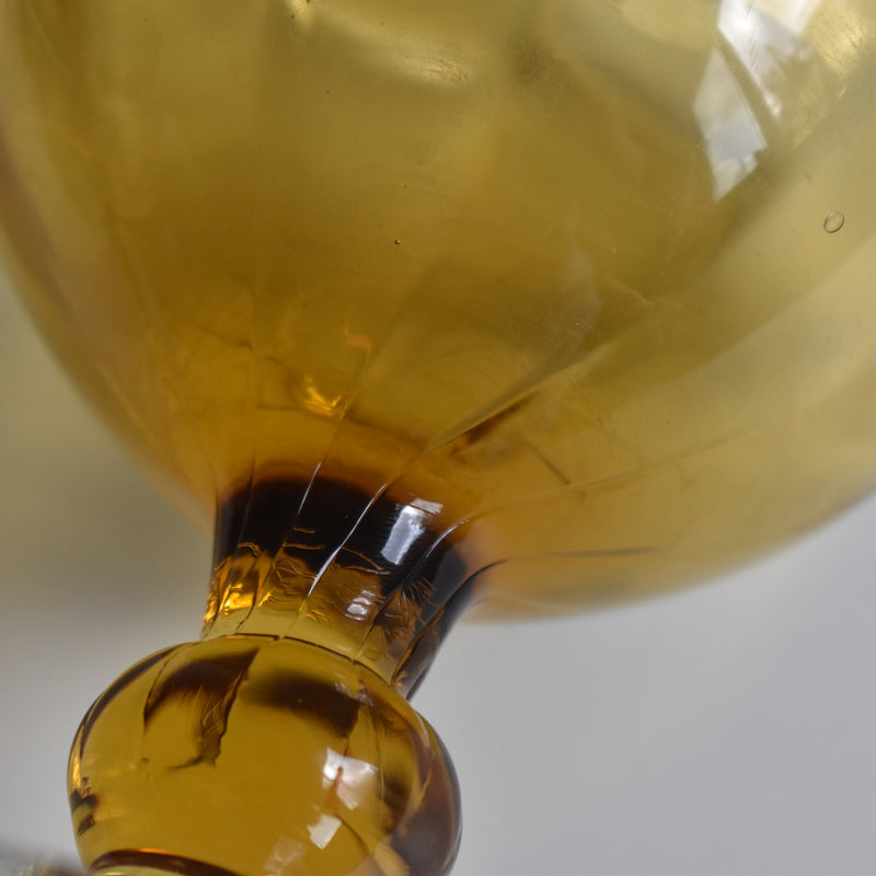 Vintage Hand-blown Glass Vase