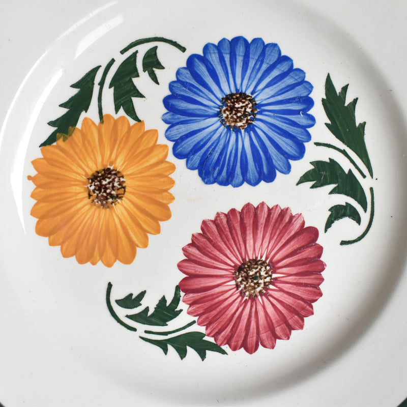 Vintage Plate Digoin & Sarreguemines Chalons F