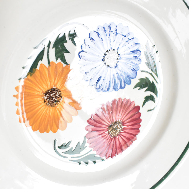 Vintage Plate Digoin & Sarreguemines Chalons F