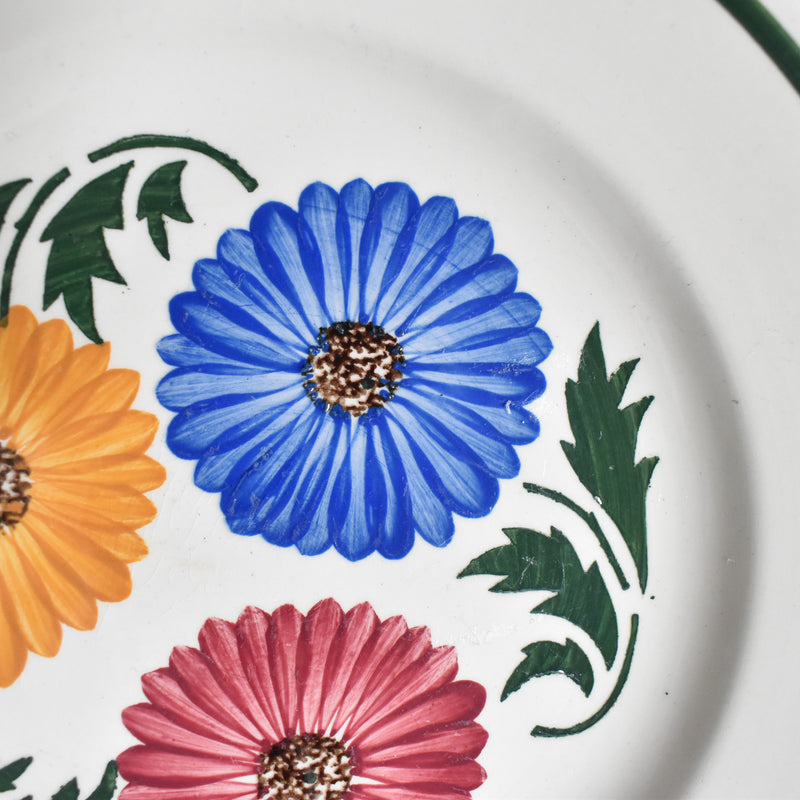Vintage Plate Digoin & Sarreguemines Chalons F