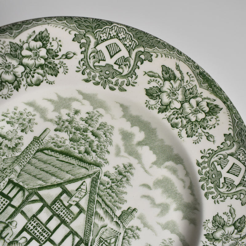 Vintage Dessert Plate STAFFORDSHIRE ENGLAND A