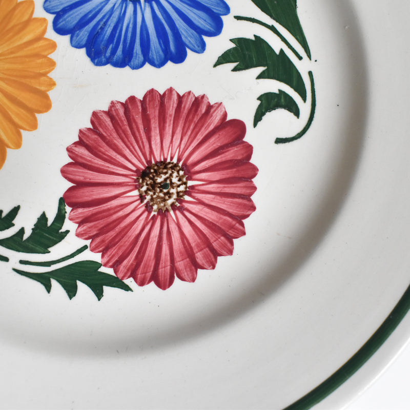 Vintage Plate Digoin & Sarreguemines Chalons F