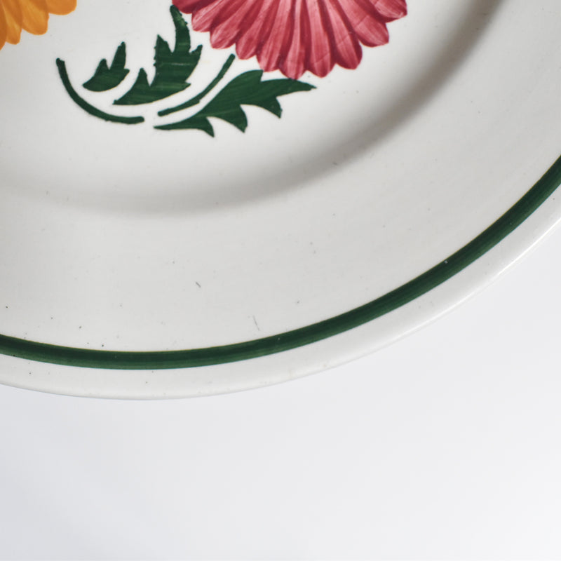 Vintage Plate Digoin & Sarreguemines Chalons F