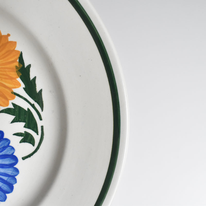 Vintage Plate Digoin & Sarreguemines Chalons F