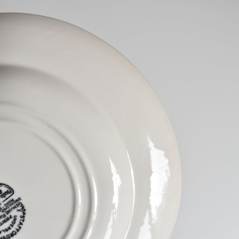 Vintage Dessert Plate STAFFORDSHIRE ENGLAND B