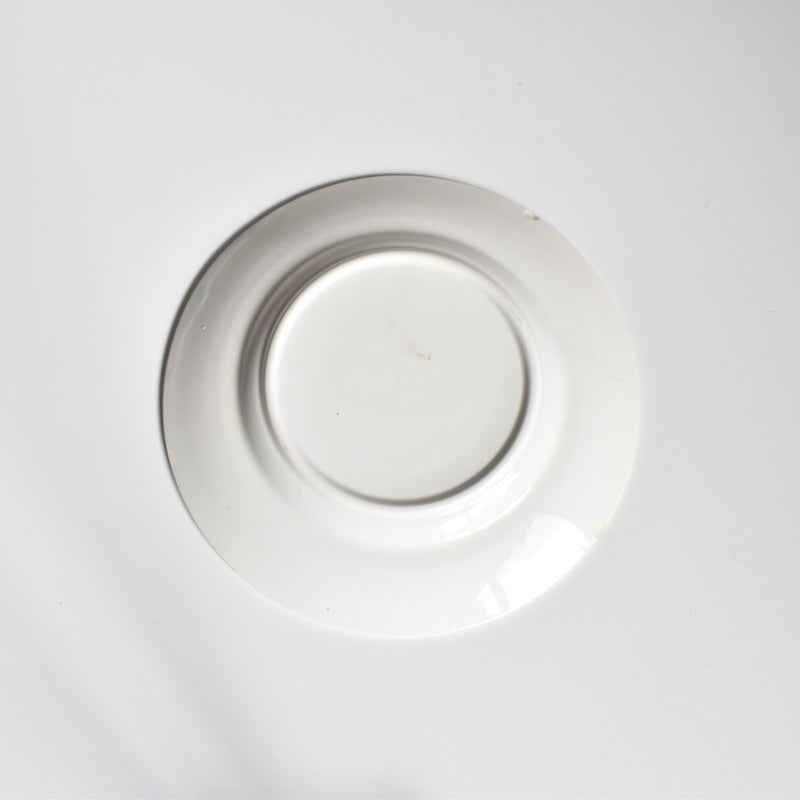Vintage Dessert Plate Digoin & Sarreguemines La Chasse N1