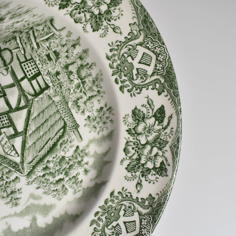 Vintage Dessert Plate STAFFORDSHIRE ENGLAND B
