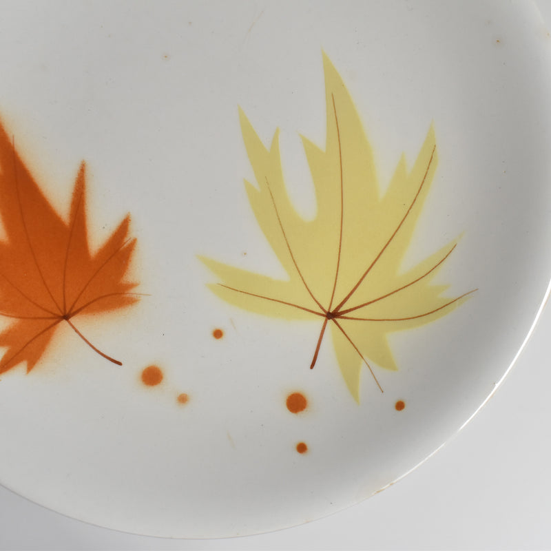 Vintage Dessert Plate Longchamp Automne A