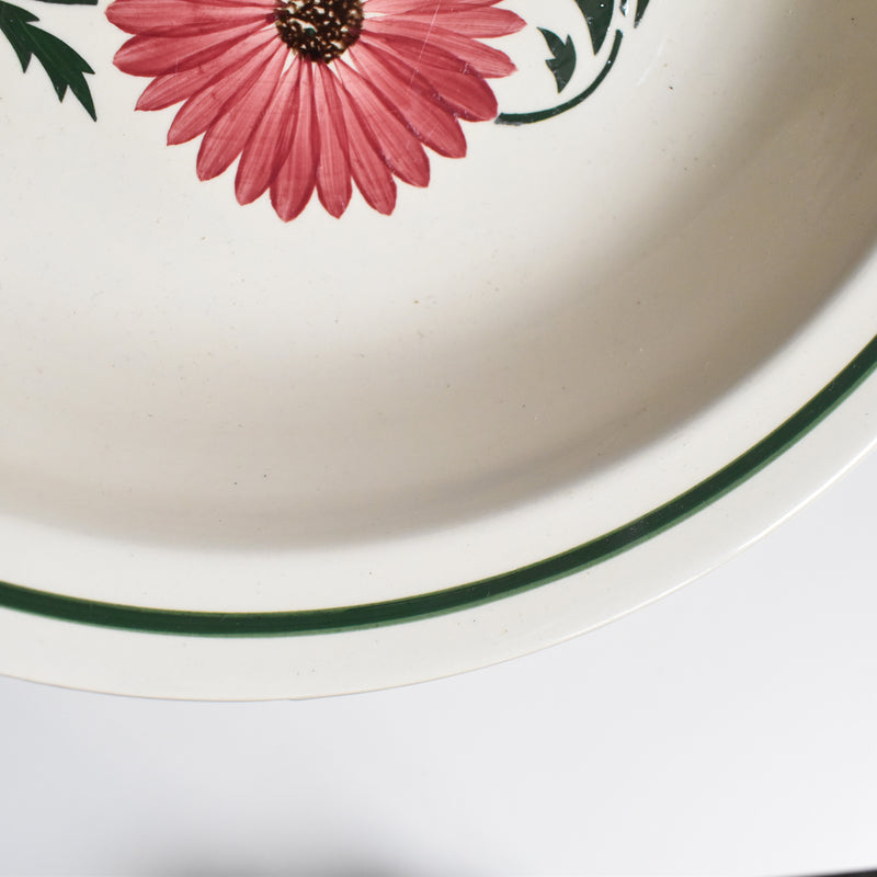 Vintage Deep Plate, Digoin & Sarreguemines, Chalons