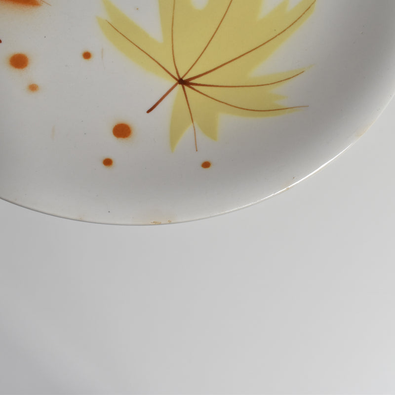 Vintage Dessert Plate Longchamp Automne A