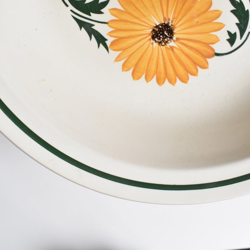 Vintage Deep Plate, Digoin & Sarreguemines, Chalons