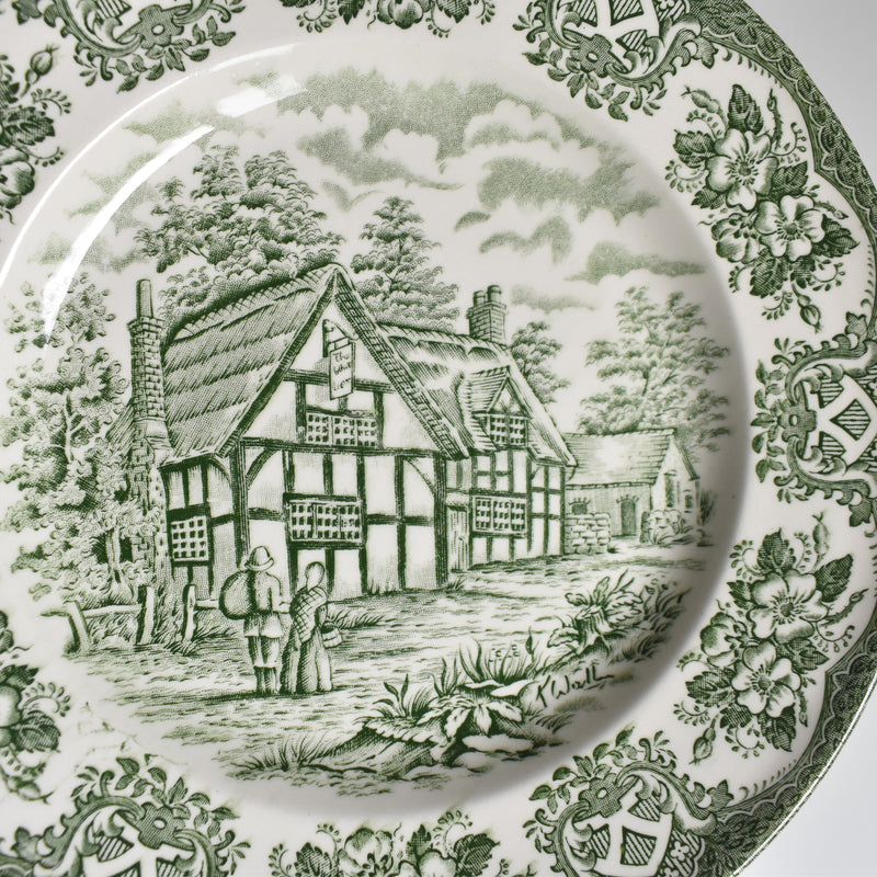 Vintage Dessert Plate STAFFORDSHIRE ENGLAND C