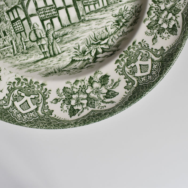 Vintage Dessert Plate STAFFORDSHIRE ENGLAND C