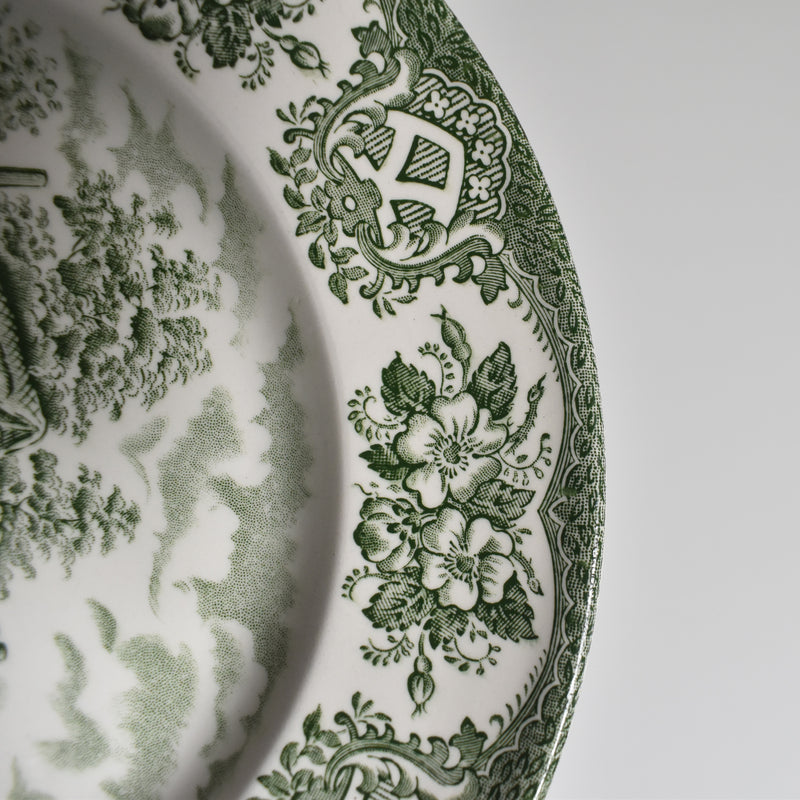 Vintage Dessert Plate STAFFORDSHIRE ENGLAND C