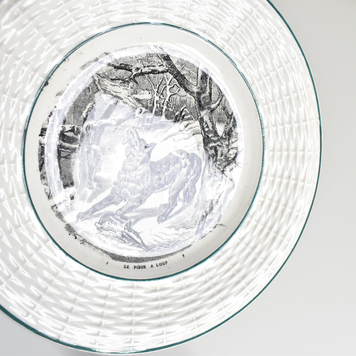 ヴィンテージデザートプレート ディゴワン＆サルグミンヌ la Chasse N7