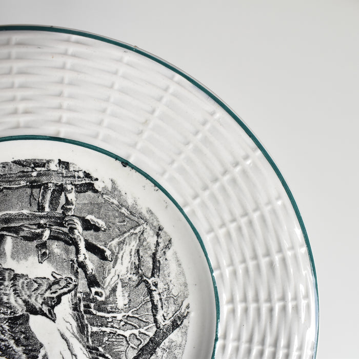 ヴィンテージデザートプレート ディゴワン＆サルグミンヌ la Chasse N7