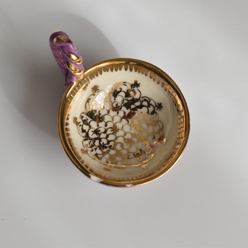 ヴィンテージミニカップ　ア.ドラサンヴァル パープル B