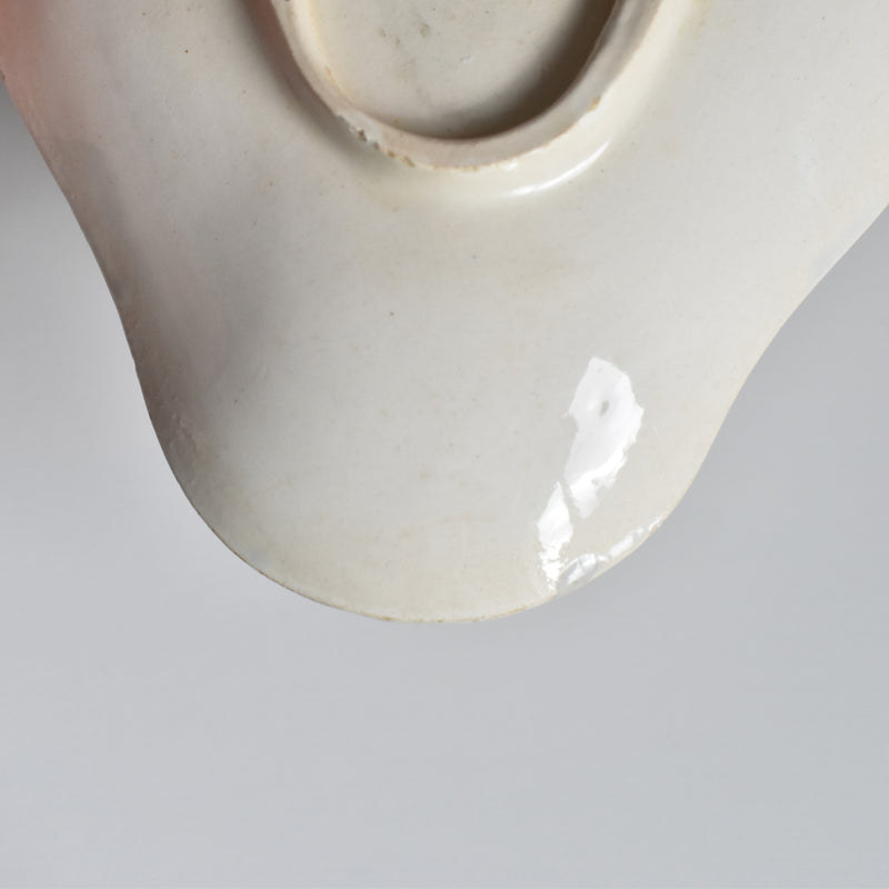 Antique Sauce Boat - Creil et Montereau - Papillons
