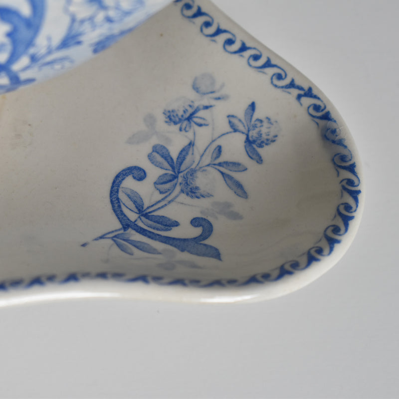 Antique Sauce Boat - Creil et Montereau - Papillons