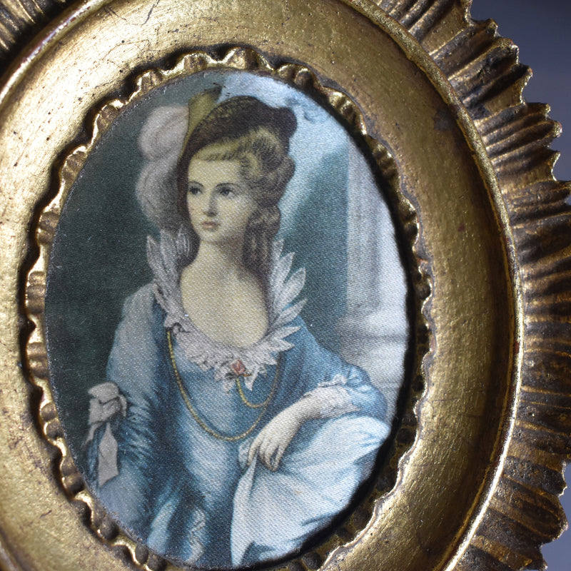 ヴィンテージオーヴァルフレーム 14.5cm x 11.5cm