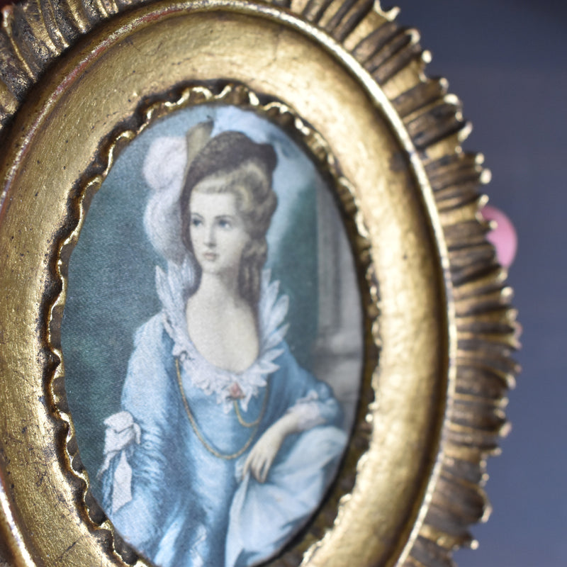 ヴィンテージオーヴァルフレーム 14.5cm x 11.5cm