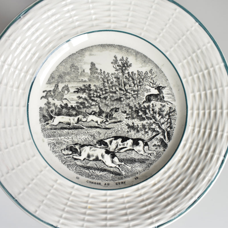 ヴィンテージデザートプレート ディゴワン＆サルグミンヌ la Chasse N10