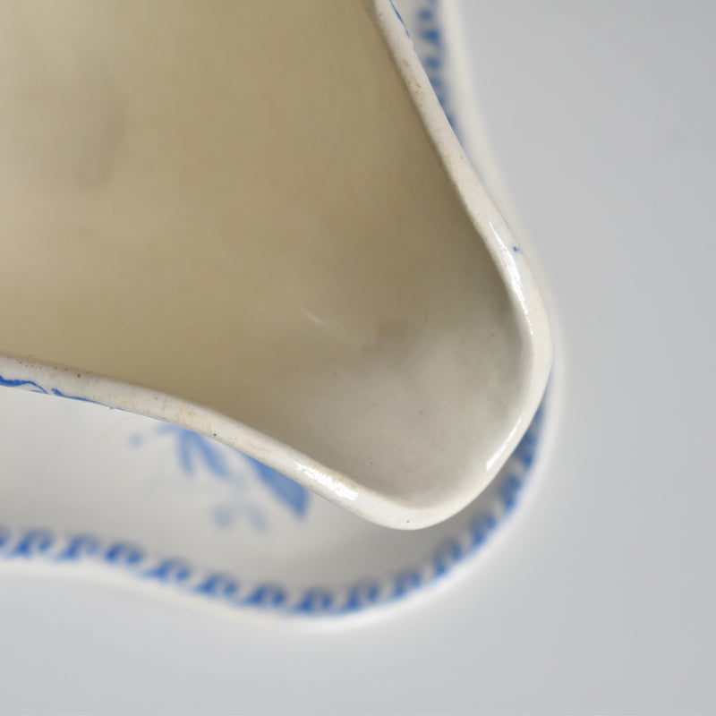 Antique Sauce Boat - Creil et Montereau - Papillons