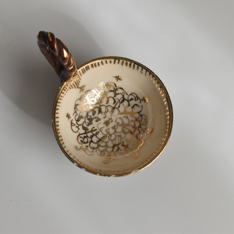 ヴィンテージミニカップ　ア.ドラサンヴァル  ブラウン