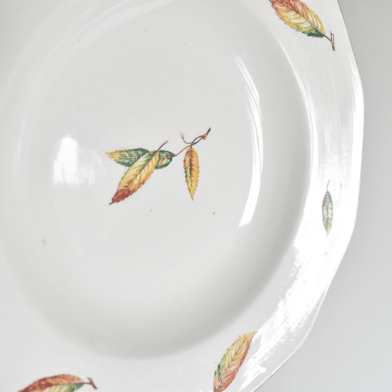 Vintage Deep Plate Digoin & Sarreguemines Nemours G
