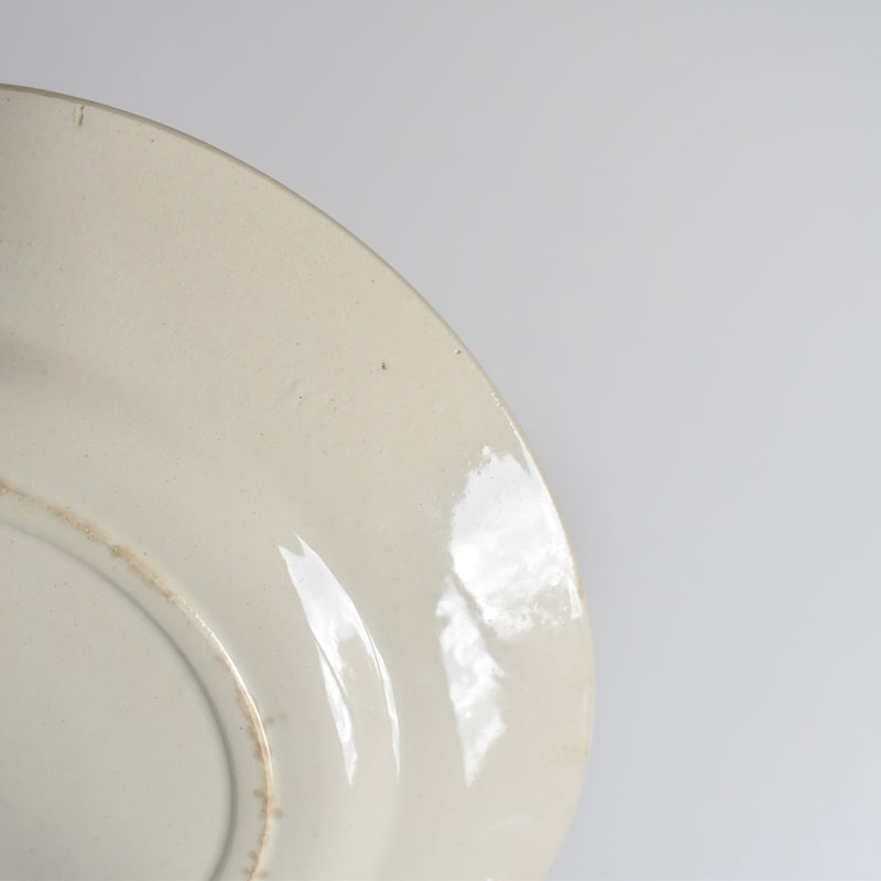 Antique Dessert Plate Sarreguemines Moissons Dorées A