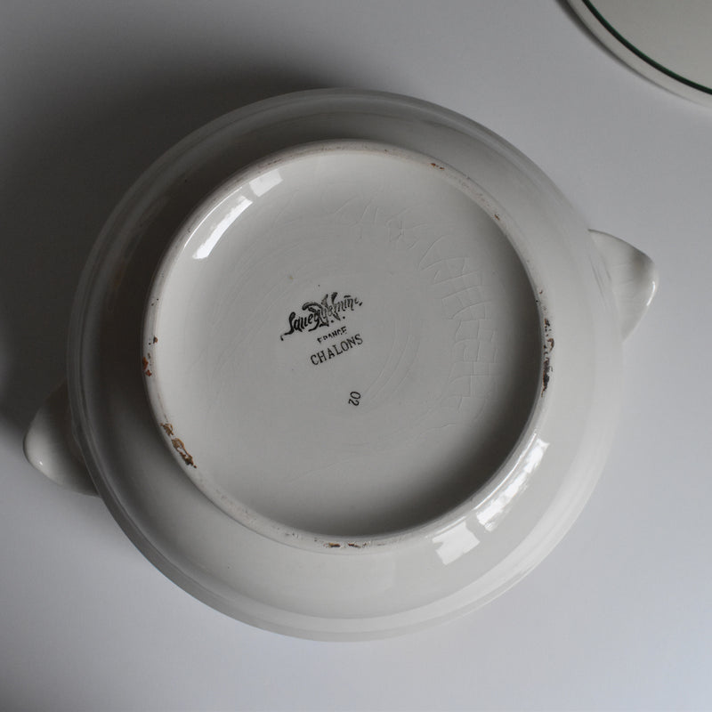 Vintage Soupière Digoin & Sarreguemines Chalons