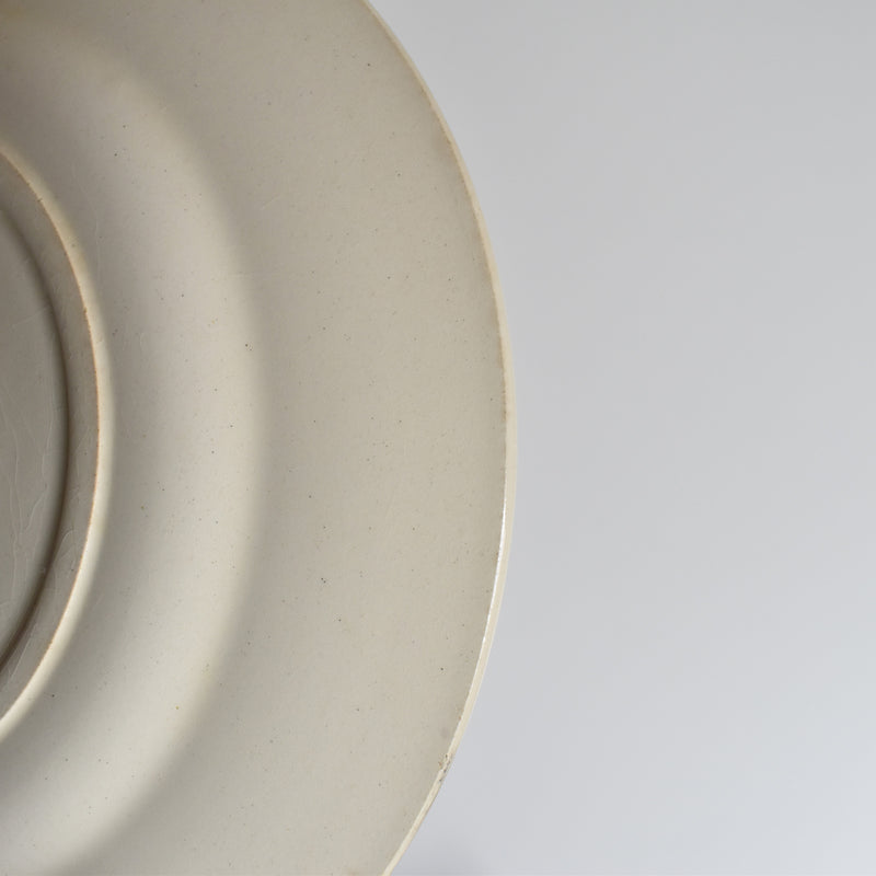Antique Dessert Plate, Sarreguemines, Moissons dorées B
