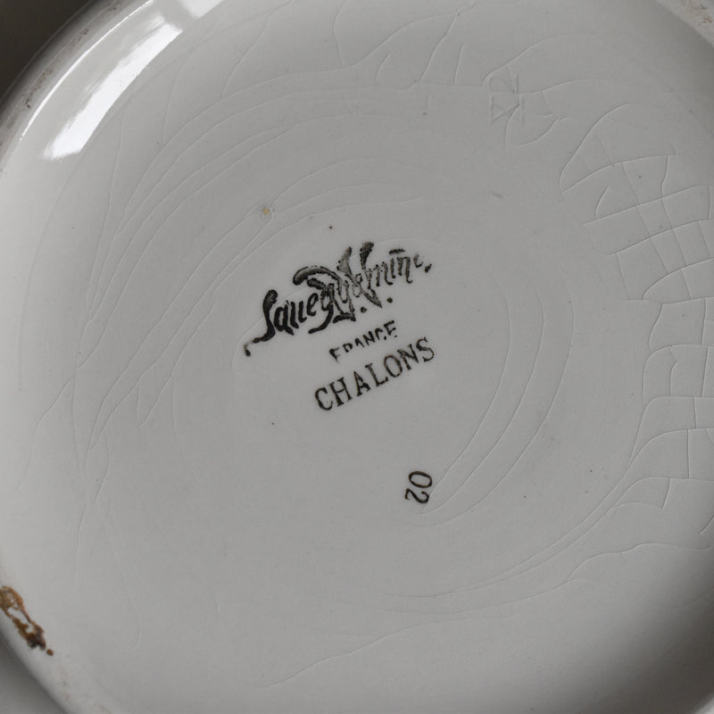 Vintage Soupière Digoin & Sarreguemines Chalons