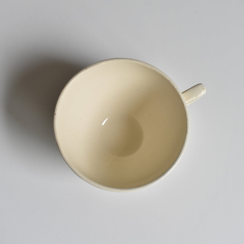 Vintage Coffee Cup and Saucer, Digoin & Sarreguemines Iris 9225 A