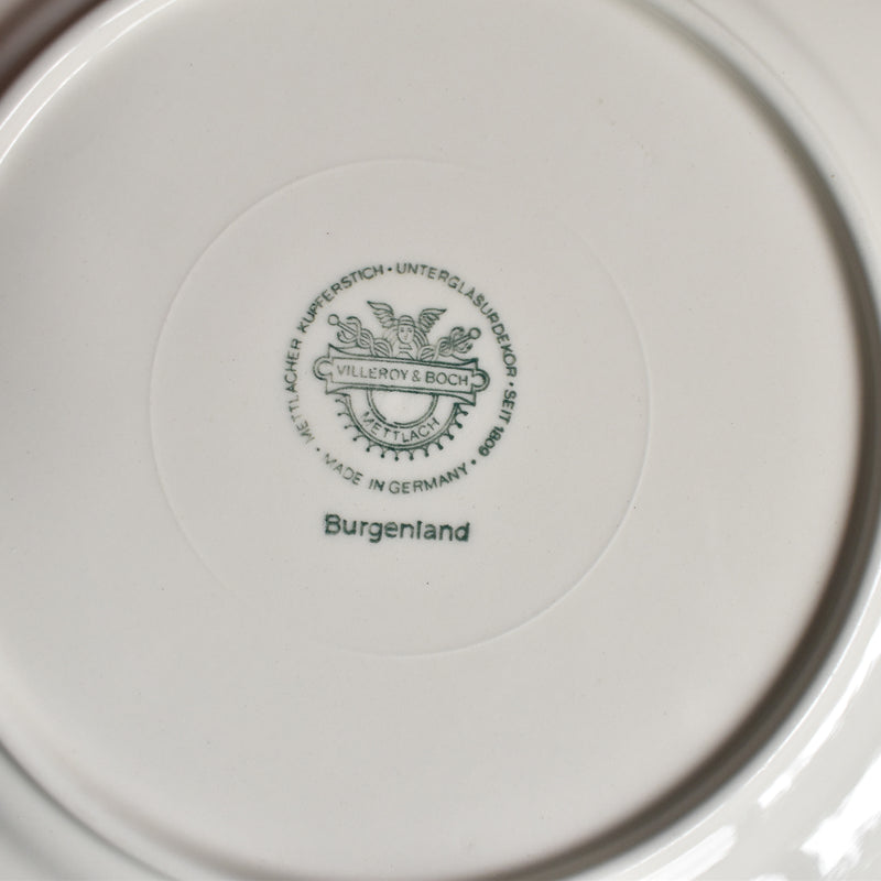 Vintage dessert plate Villeroy & Boch Burgenland A