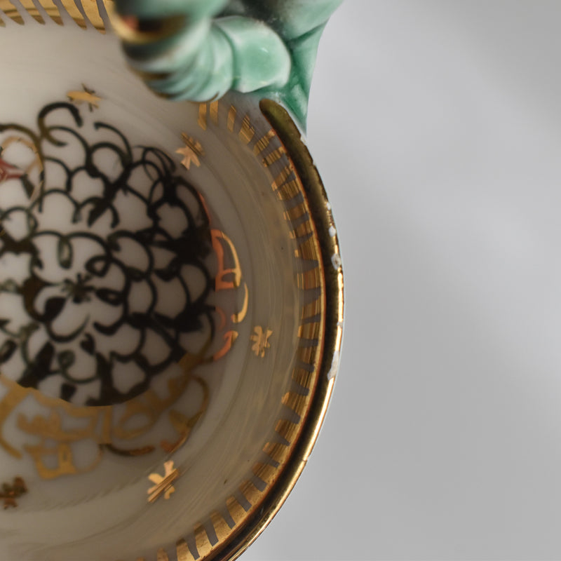 ヴィンテージミニカップ　ア.ドラサンヴァル  ライトグリーン