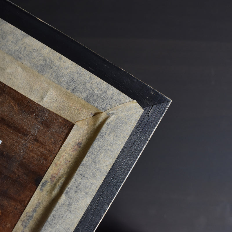 ヴィンテージフレーム 絵付き Miniature de Vichy