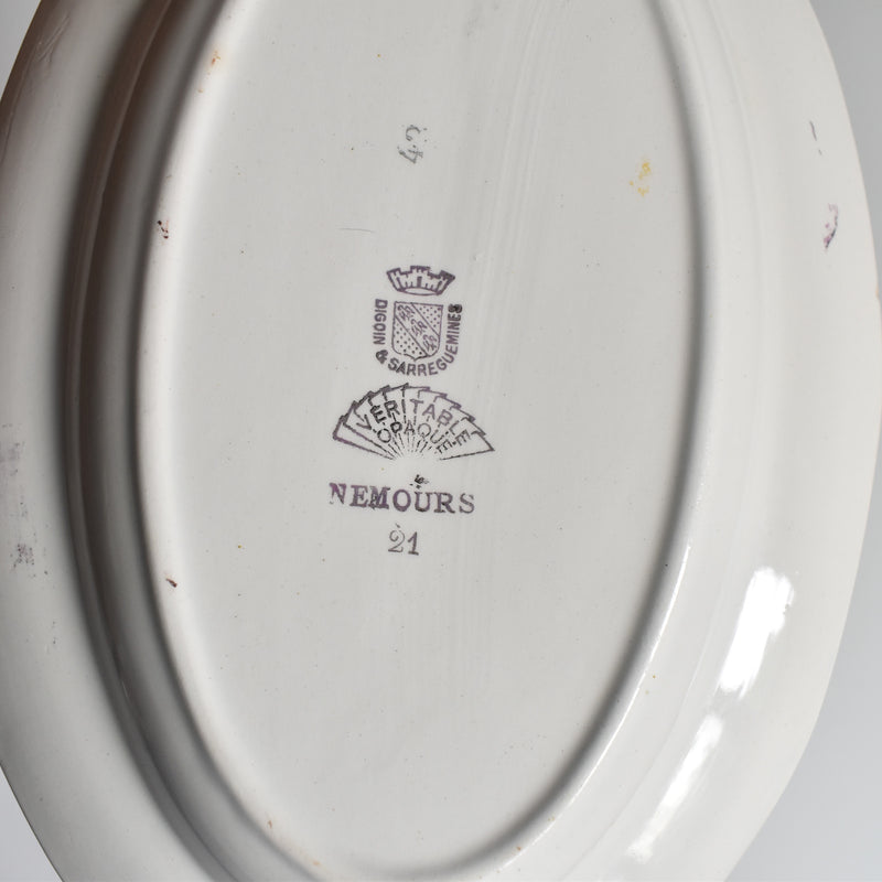 Vintage Raviers Digoin & Sarreguemines Nemours B