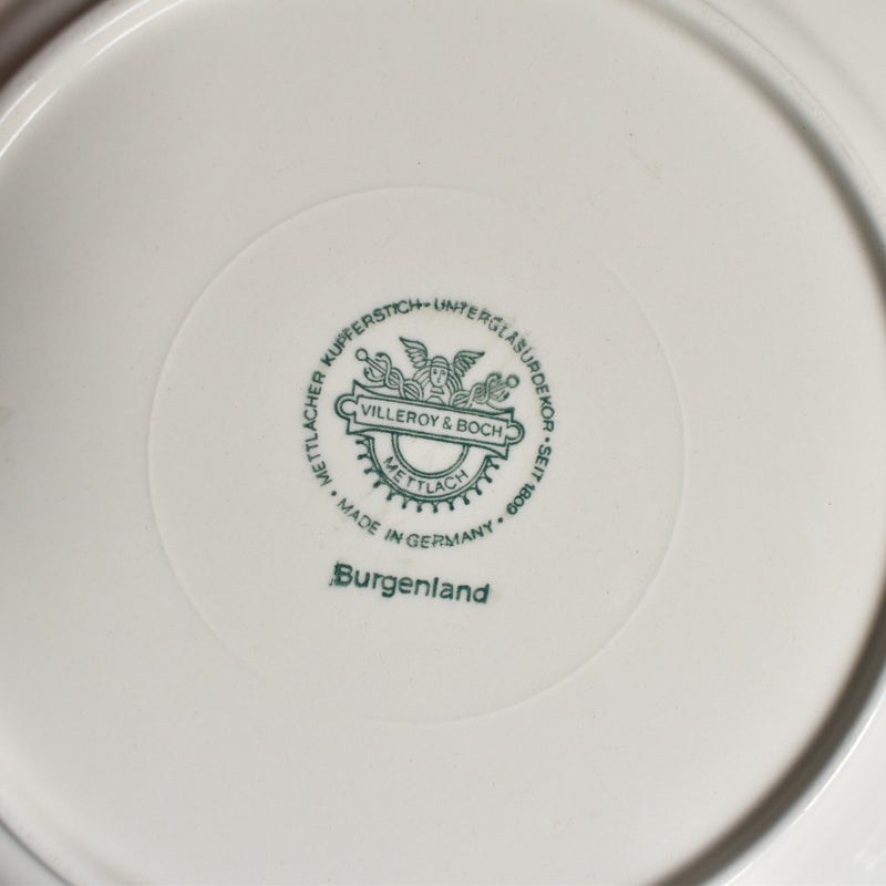 Vintage dessert plate Villeroy & Boch Burgenland B