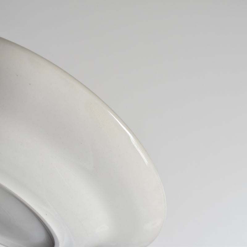 Vintage Deep Plate, Moulin des Loups, Jaune A